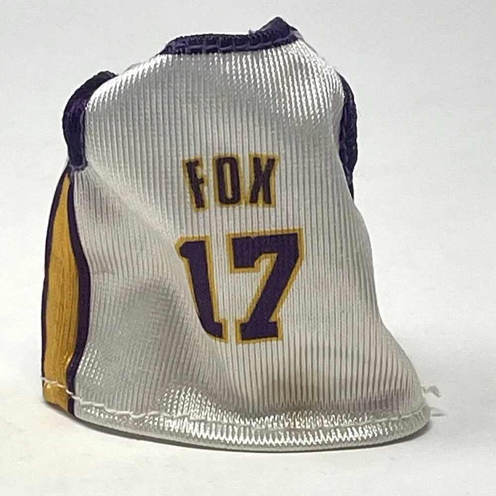 Los Angeles Lakers Rick Fox #17 NBA Basketball Jersey‎ - Fits 12